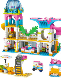 Exercise N Play Poolside Paradise Bricks Blocks Set - 875 Pcs