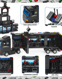 Exercise N Play SWAT Armored Truck Bricks Set - 1020 Pcs