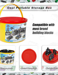 Exercise N Play SWAT Armored Truck Bricks Set - 1020 Pcs