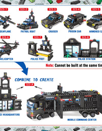Exercise N Play SWAT Armored Truck Bricks Set - 1020 Pcs