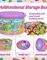 Exercise N Play TreeHouse & Water Park 2 IN 1 Children's Construction Toys - 1274 Pcs