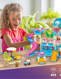 Exercise N Play Poolside Paradise Bricks Blocks Set - 875 Pcs