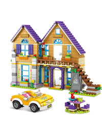 Exercise N Play Modular Family Villa Building Toy - 830 Pcs