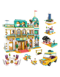 Exercise N Play Grand Hotel Mini Building Set - 1639 Pcs