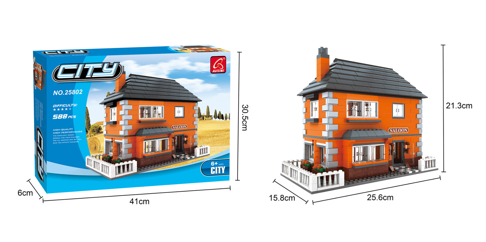 City Friends Apartment Building Toys For Toddlers