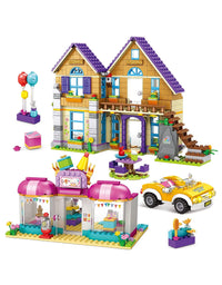 Exercise N Play City Cake Shop Building Bricks Toys - 1023 Pcs