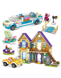 Exercise N Play Girls Villa House Building Blocks Sets - 785 Pcs