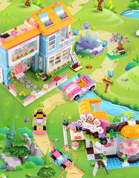 Exercise N Play City House & Coffee Shop Brick Minis Set - 1422 Pcs