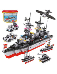Exercise N Play Aircraft Carriers Military Toy Sets - 1296 Pcs