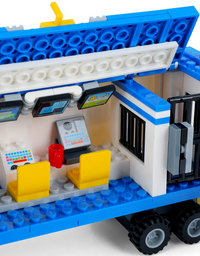 Exercise N Play Brick Minis Police Truck - 484 Pcs