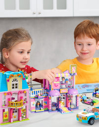 Exercise N Play Barber & Pizza Shop Small Building Blocks - 1030 Pcs