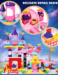 Exercise N Play Girls Roller Coaster STEM Toys Set - 161 Pcs