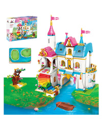 Exercise N Play Princess Castle Construction Toys - 577 Pcs