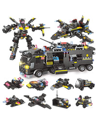 Exercise N Play SWAT Small Mecha Building Blocks - 1006 Pcs