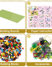 Exercise N Play 1000 Pcs MOC Toddlers Brick Toys