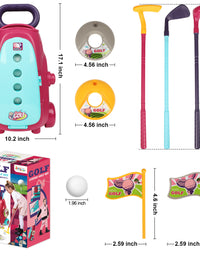 Exercise N Play Mini Golf Set For Kids - 7 Pcs
