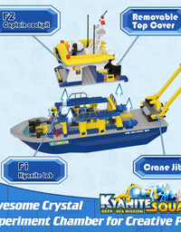 Exercise N Play Exploration Ship Mini Building Blocks Sets - 753 Pcs