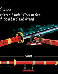 Exercise N Play Kids Sandai Kitetsu Yamato Sword Toy Set - 790 Pcs