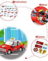 Exercise N Play Mini Racing Car Toy Vehicle Set - 180 Pcs