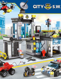 Exercise N Play SWAT Base Mini Blocks Sets - 553 Pcs