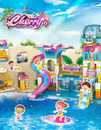 Exercise N Play Poolside Paradise Bricks Blocks Set - 875 Pcs