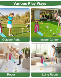 Exercise N Play Mini Golf Set For Kids - 7 Pcs