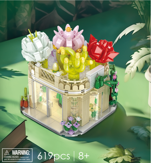 City Plants Greenhouse Children's Construction Toys