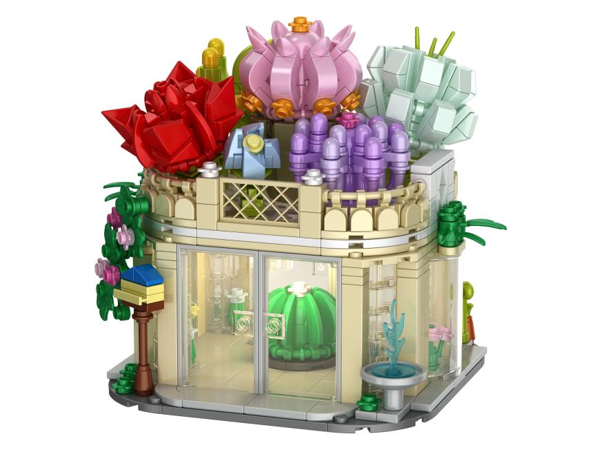 City Plants Greenhouse Children's Construction Toys