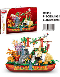 Chinese New Year Money Tree Creative Bricks Set