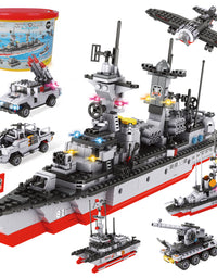 Exercise N Play Aircraft Carriers Military Toy Sets - 1296 Pcs
