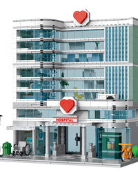 City Hospital Brick Builder Toys - 1220Pcs