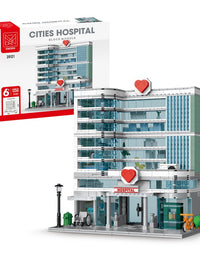 City Hospital Brick Builder Toys - 1220Pcs