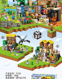 Farmyard Animal Toys Brick Building Set