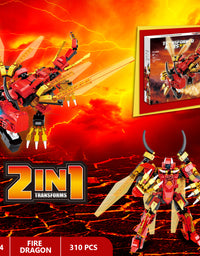 Exercise N Play Animal Mecha Toddler Building Bricks Toys - 1222 Pcs