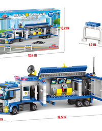 Exercise N Play Brick Minis Police Truck - 484 Pcs