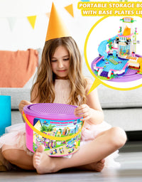 Exercise N Play Water Park & Barber Shop Blocks For Toddlers - 1373 Pcs