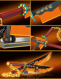 Exercise N Play Uzui Tengen Sword Building Block Sets - 1478 Pcs