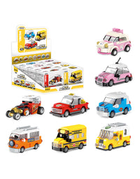 Exercise N Play Mini Racing Car Toy Vehicle Set - 180 Pcs