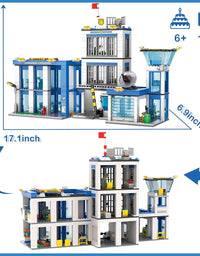 Exercise N Play Miniature Police Headquarters Blocks Sets - 1001 Pcs