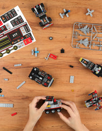 Exercise N Play Navy Military Aircraft Carrier Building Toy Sets - 786 Pcs