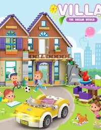Exercise N Play Girls Villa House Building Blocks Sets - 785 Pcs