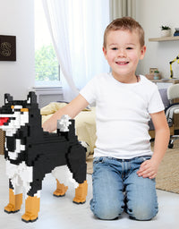 Akita Inu Pixel Puzzle Toys Set