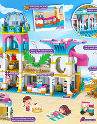 Exercise N Play Poolside Paradise Bricks Blocks Set - 875 Pcs
