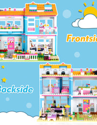 Exercise N Play City House & Coffee Shop Brick Minis Set - 1422 Pcs