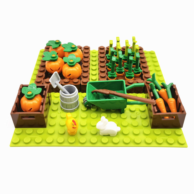 Farmyard Animal Toys Brick Building Set