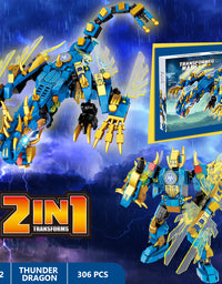 Exercise N Play Animal Mecha Toddler Building Bricks Toys - 1222 Pcs