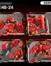Exercise N Play Ninja Mechs Toy For Toddlers Sets - 1200 Pcs