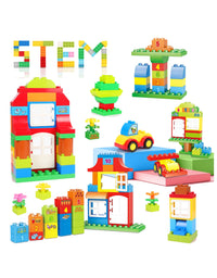 Exercise N Play STEM Children's Construction Toys - 94 Pcs