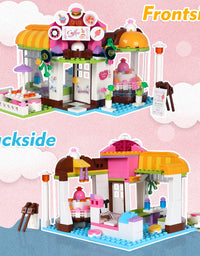 Exercise N Play City House & Coffee Shop Brick Minis Set - 1422 Pcs
