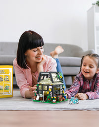 Exercise N Play Flowers House Children's Construction Blocks Toys - 531 Pcs